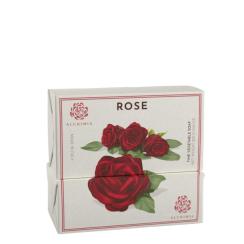 Sapone solido vegetale singolo alla Rosa 200 gr.